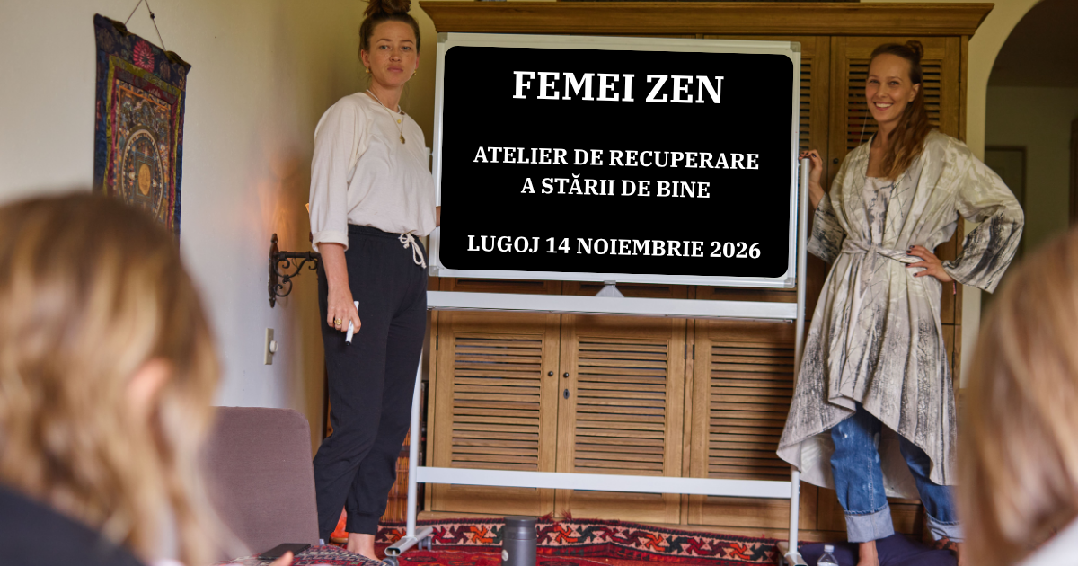 femei zen atelier de recuperare a stĂrii de bine